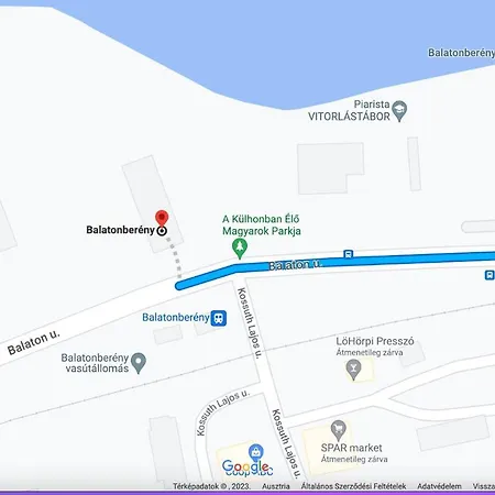 アパート Albert Apartman Balatonbereny